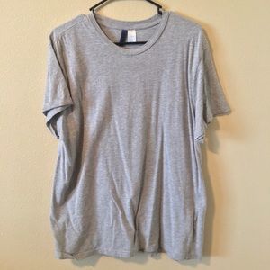 h&m basic gray tee shirt